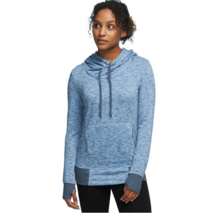 stoic nylon yoke sweater fleece jacket