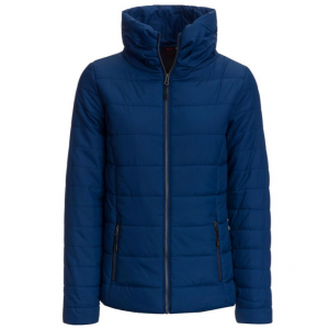 stoic nylon yoke sweater fleece jacket