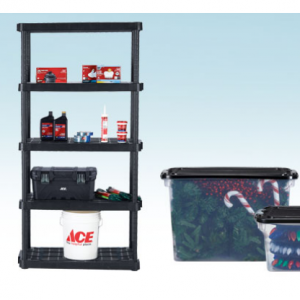 Select Shelving Units and Storage Bins @ Ace Hardware