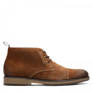 Clarks Hinman Mid 男款沙漠靴