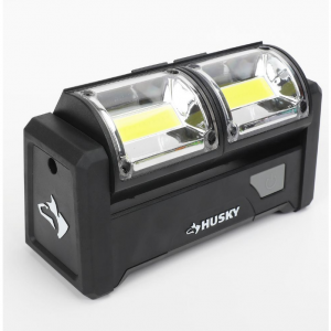 Husky 500 Lumens LED Dual-Panel Utility Light @ Home Depot