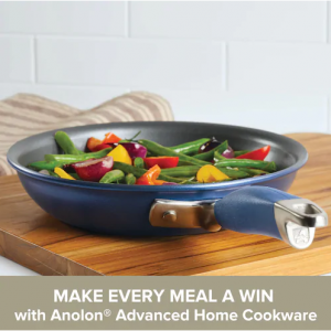 Anolon 高级家用硬阳极氧化不粘8.5英寸长柄平底煎锅