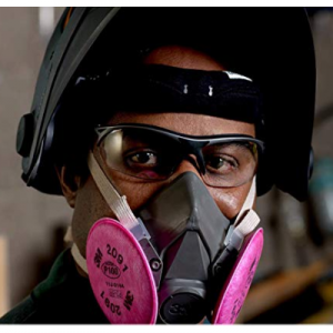 3M 半面罩可重复使用呼吸器 @ Amazon