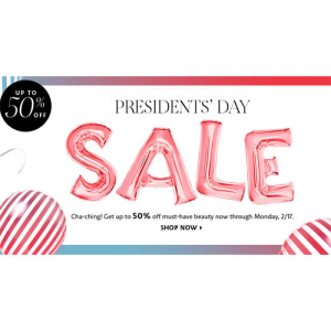 President's Day Beauty Sale (Shiseido, Huda Beauty, KVD, Benefit, Natasha Denona & More)@ Sephora 