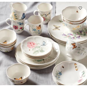 Butterfly Meadow® 蝶舞花香28件套餐具