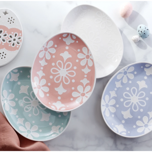 Eyelet Easter 4件套餐盘