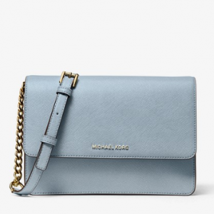 MICHAEL MICHAEL KORS Daniela Large Saffiano Leather Crossbody Bag
