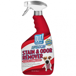 OUT! Advanced Stain and Odor Remover | Pet Stain and Odor Remover | 32 Ounces @ Amazon