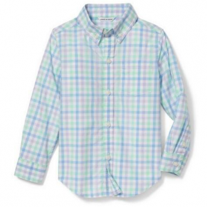 男童格子衬衫
