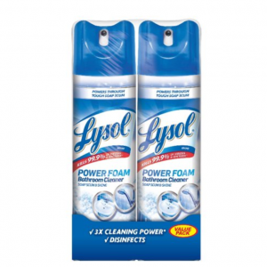 Lysol Bathroom Cleaner Spray, Island Breeze, 48oz (2X24oz) @ Walmart