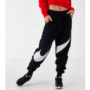 NIKE SPORTSWEAR SWOOSH 女款加绒运动束脚裤