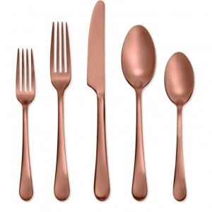 Mirabella Satin Copper 5件套刀叉勺