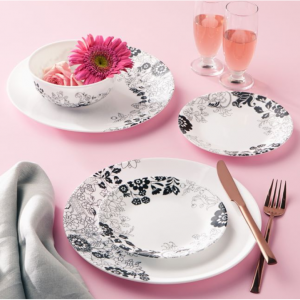 Corelle® Uptown Garden 18件套餐具