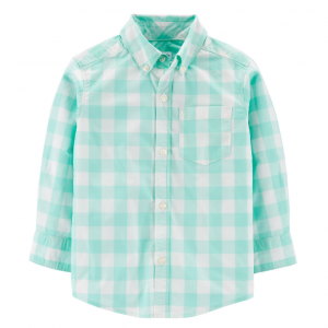 Carter's 男童格子衬衫
