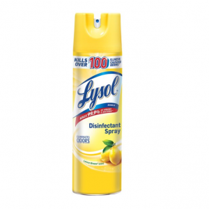 Lysol Disinfectant Spray, Lemon Breeze, 19oz @ Walmart