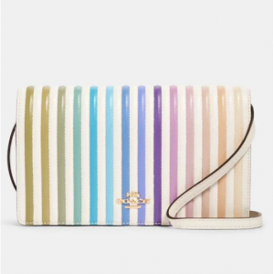 Coach Hayden Foldover Crossbody Clutch With Ombre Quilting