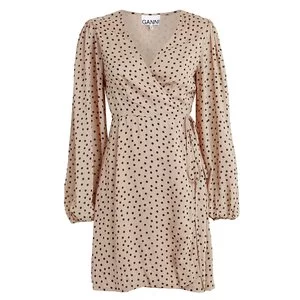 GANNI 波点连衣裙