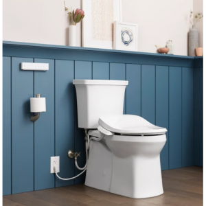 Kohler C3带加热座椅,静音盖,静音释放铰链和LED照明的加长式前排坐厕座椅