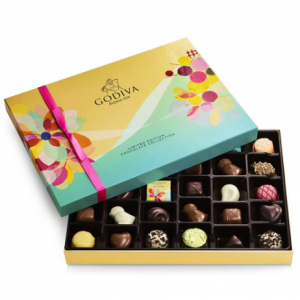 Assorted Chocolate Gift Box, Spring Ribbon, 32 pc.