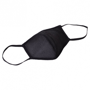 Маска защитная, многоразовая, черная, 1 шт.