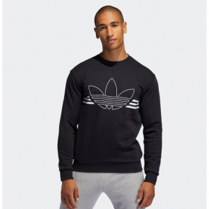 メンズオリジナルス  アウトライン クルーネック スウェット