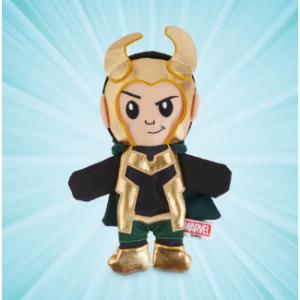 Marvel Avengers Loki Flattie Dog Toy, Small