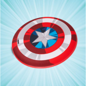 Marvel Avengers Captain America Shield Flyer Dog Toy, Medium
