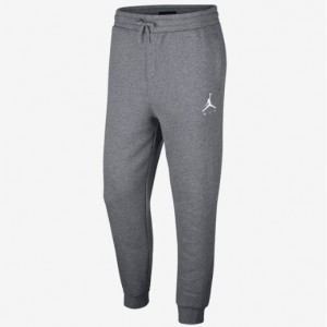 Брюки Jumpman Fleece Pant, Carbon Heather/White