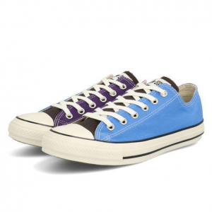 converse コンバース ALL STAR US CC OX レディーススニーカー(オールスターUSCCOX) 1SC335 ブルー/ブラック/パープル【レディース】