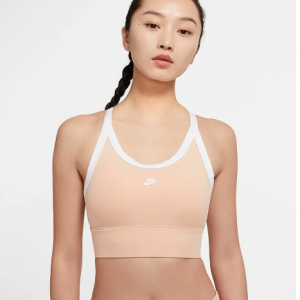 Nike Air Swoosh 女子中强度支撑一片式衬垫运动内衣