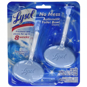 Lysol 自动洁厕片2支装，海洋鲜香 @ Amazon