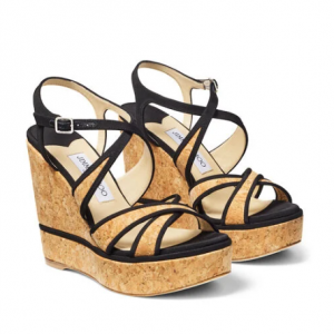 Jimmy Choo ALISSA 120 坡跟高跟鞋