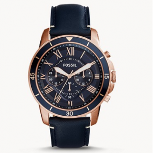 fossil grant sport chronograph 手表