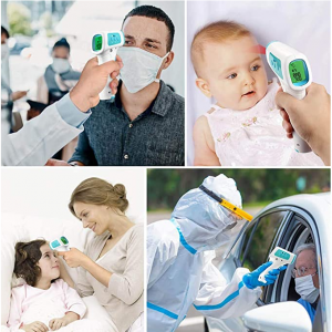 Infrared Thermometer, No Contact Forehead Thermometer, Baby Thermometer Forehead & Ear LCD Display