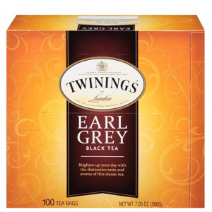 Twinings of London Earl Grey Black Tea Bags, 100 Count @ Amazon.com