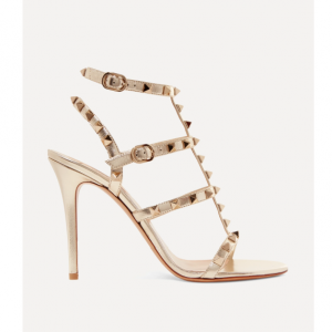 VALENTINO Valentino Garavani Rockstud 105 铆钉高跟凉鞋