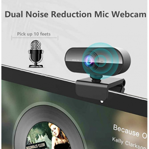 KFF 带麦克风的摄像头 网络会议上网课视频电话等都OK @Amazon