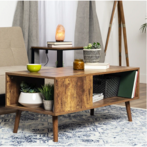 Best Choice Products 复古木纹多功能茶几