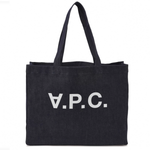 A.P.C. Daniela denim shopping bag