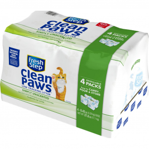 Fresh Step 無味的黏土貓砂,37.8磅/箱