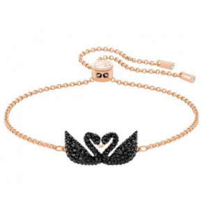 Swarovski Iconic Swan Bracelet - Rose Gold