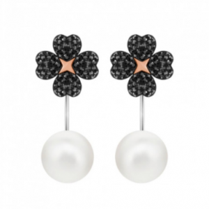 Swarovski 四叶草耳环