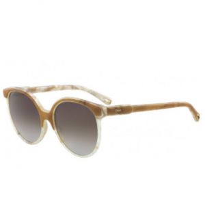 Chloe CE733S 241 - Amber / White Marble Coloured Sunglasses for Women