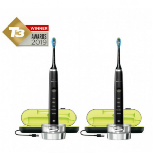 Philips Sonicare DiamondClean 2019 Edition Twin Bundle - 2 x Black