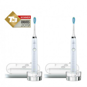 Philips Sonicare DiamondClean 2019 Edition Twin Bundle - 2 x White