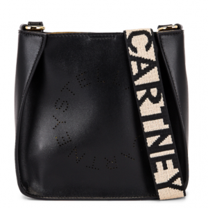 STELLA MCCARTNEY Tiny Eco Soft Logo Crossbody Bag