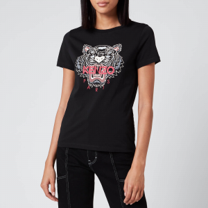 KENZO Women's Icon Tiger T-Shirt Classic - Black