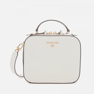 MICHAEL MICHAEL KORS Women's Jet Set Charm Medium Cross Body Bag - Optic White
