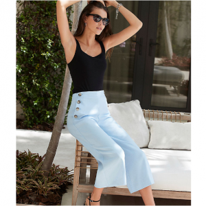 Ann Taylor The Easy Crop Sailor 长裤