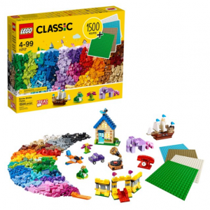 LEGO Classic Bricks Bricks Plates 11717 (1504 Pieces) @ Walmart 